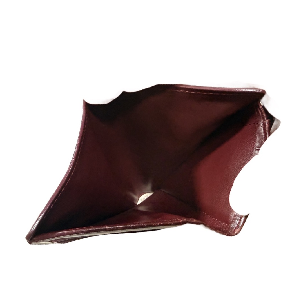 Louis Vuitton Amarante Burgandy Vernis Patent Monogram Kisslock Wallet - Picture 9 of 10